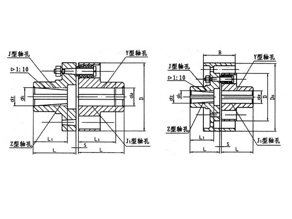TL型、TLL帶制動(dòng)輪型彈性套柱銷聯(lián)軸器系列